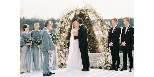 свадьба на открытом воздухе